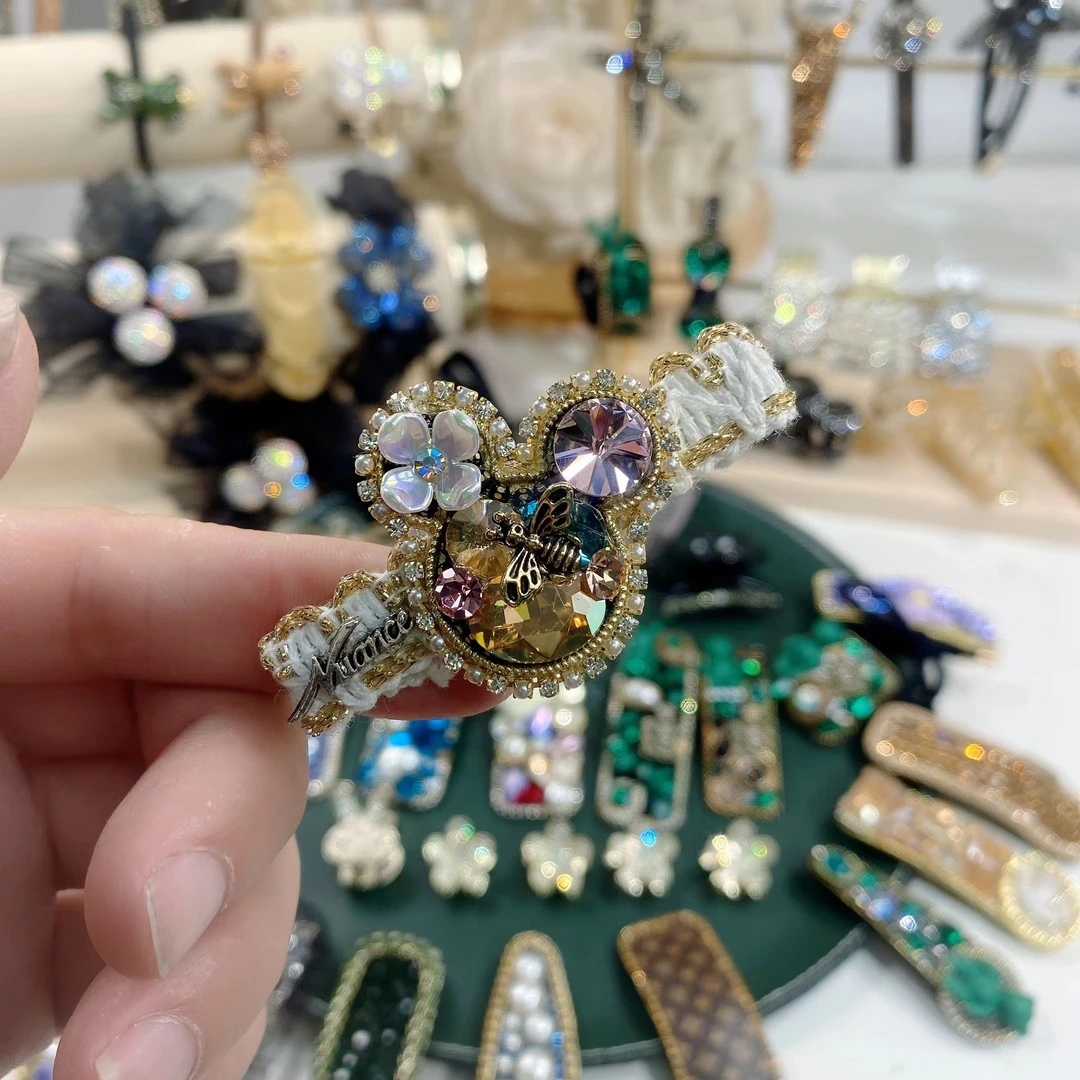 Y0009-重工-女米奇-鸭嘴夹-