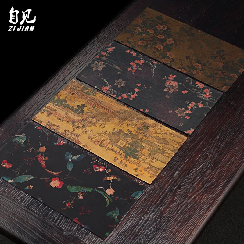 小号茶席干泡茶垫香云纱禅意手工桌旗布艺桌布茶布餐垫茶具茶盘垫