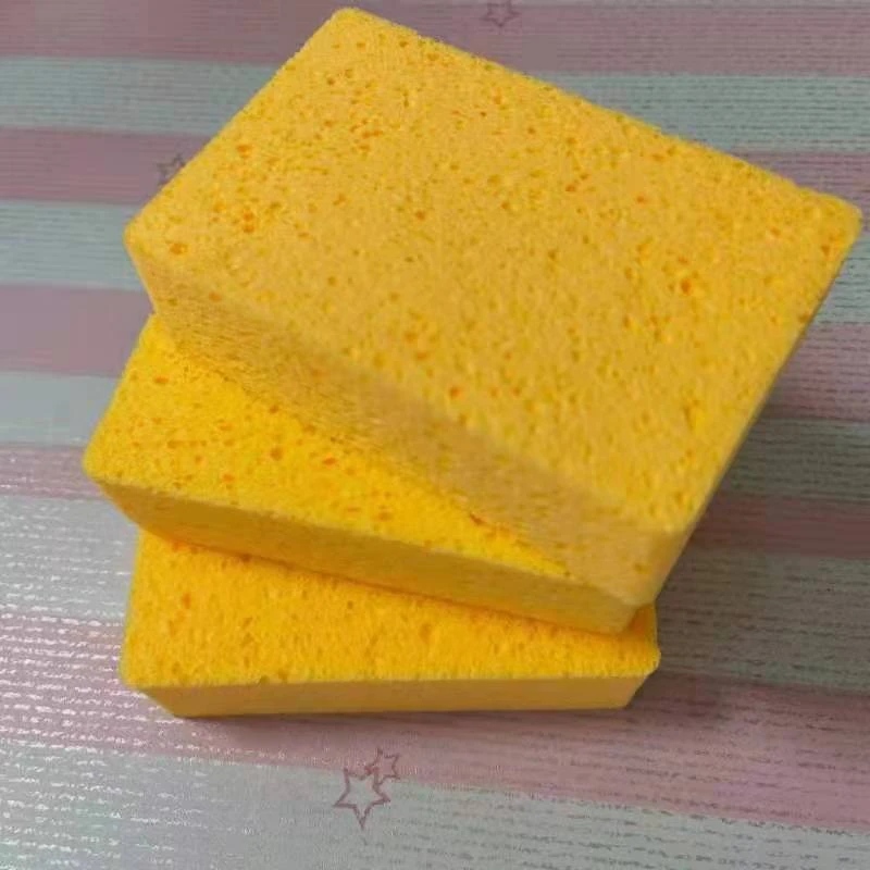 环氧彩砂施工擦洗磨光专用木浆海绵吸水性好易清洗