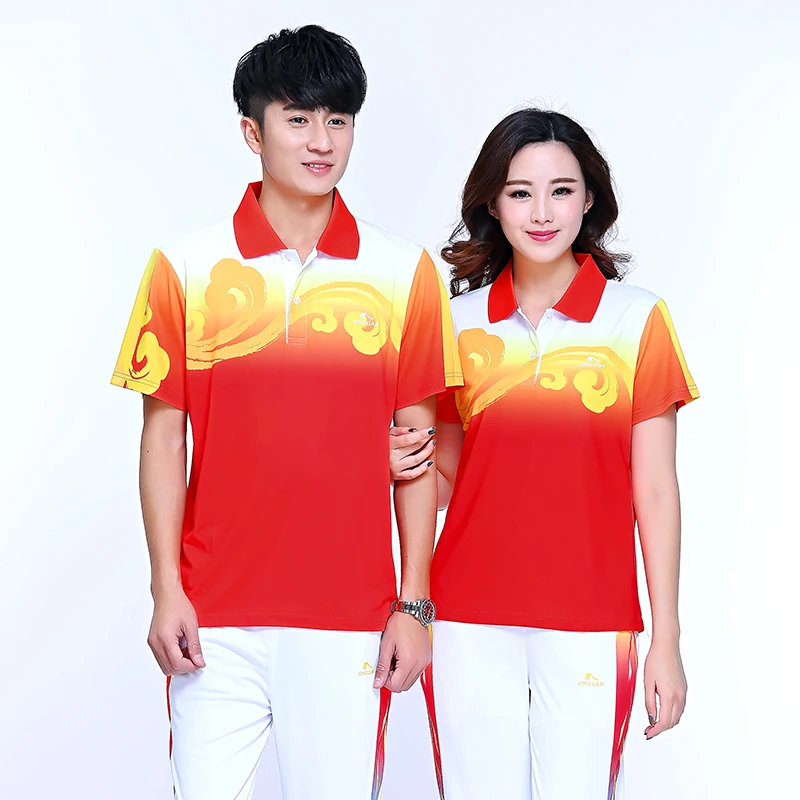 晋冠短袖套装夏季长裤运动服大码中老年团体服佳木斯健身操广场舞