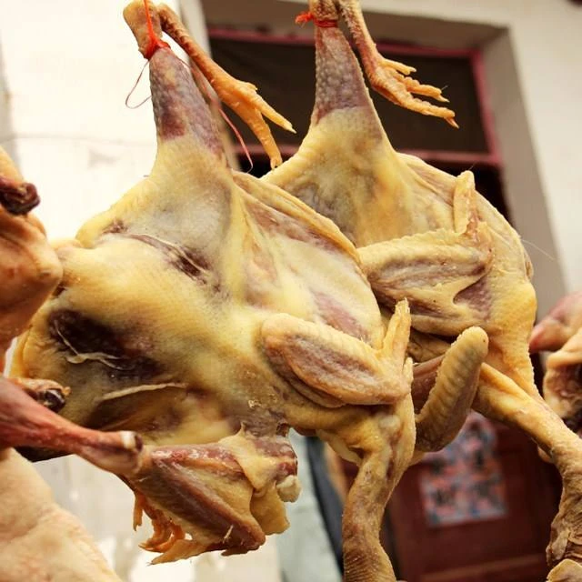 腊鸡农户散养母鸡腌制晒干河南土特产咸鸡风干鸡土鸡肉质土鸡