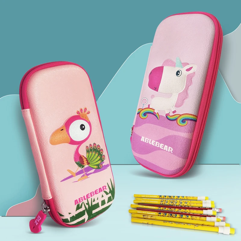 【ABLEBEAR官方正品】文具盒笔袋中号大容量卡通儿童可放20cm尺子