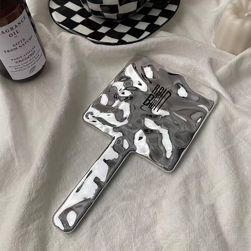 【TOOLCLUB】手持化妆镜 ins风手持镜子气质方形化妆镜便携式美容镜