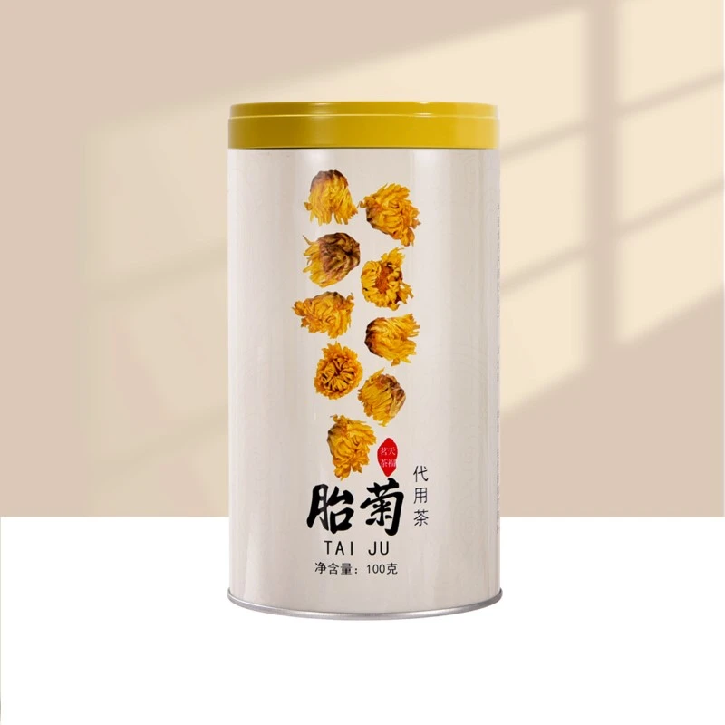 天福茗茶 菊花茶 胎菊 正宗浙江桐乡 杭白菊 菊花 花草茶 100G