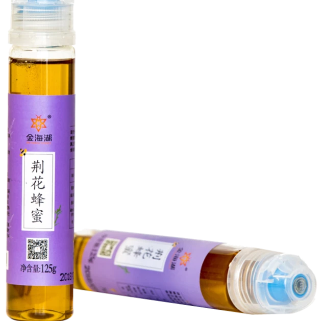 金海湖 荆花蜂蜜便携装小包装农家自产天然不添加成熟蜜125g原蜜