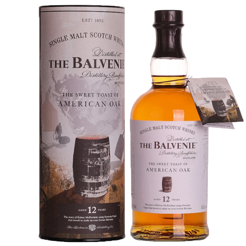 Balvenie百富故事系列12年单一麦芽苏格兰斯佩赛区威士忌洋700ml