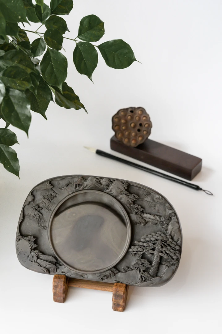 肇庆端砚·宋坑山水砚