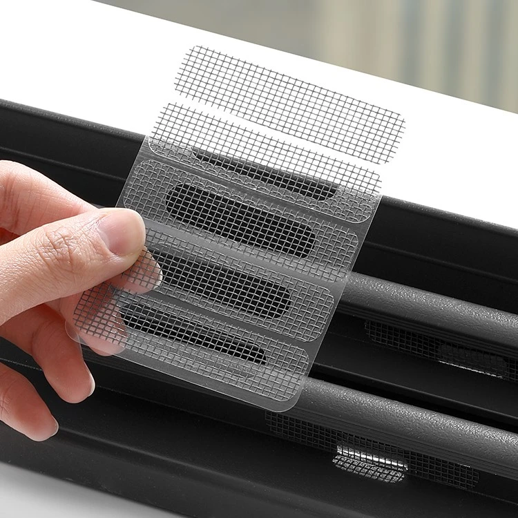 FaSoLa门窗流水孔防蚊贴纱窗补洞贴魔术贴自粘式修补贴家用排水口