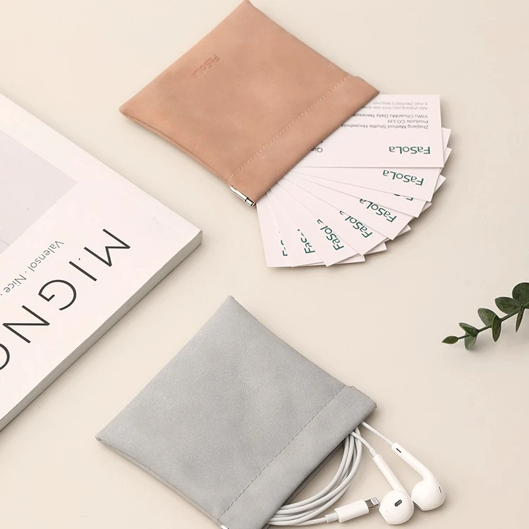 FaSoLa耳机迷你收纳包数据线充电器收纳盒钥匙口红便携保护套袋子