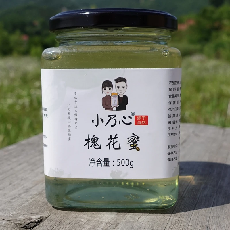 小乃心槐花蜂蜜 水白色槐花蜜 500克/瓶 福袋