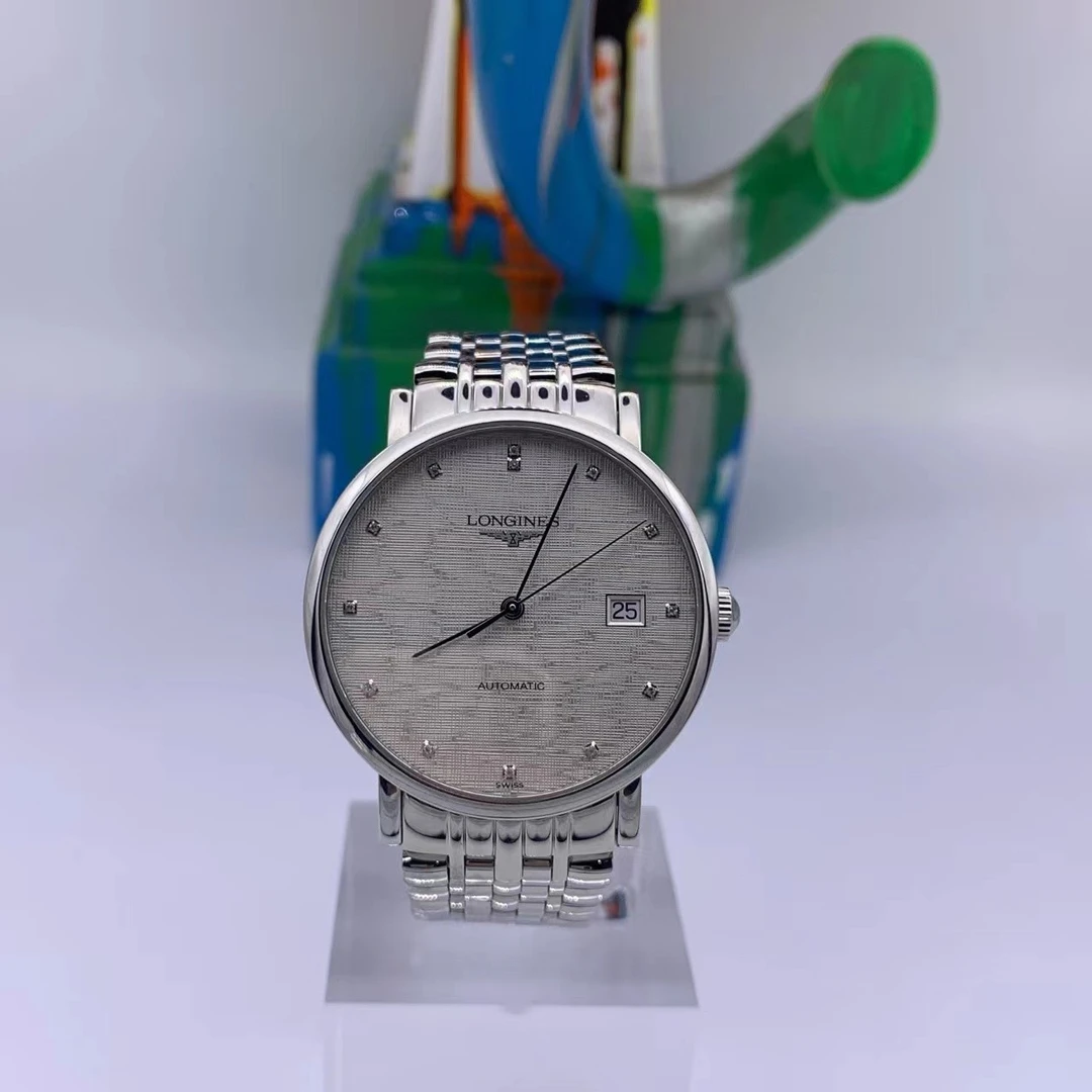 99新 Longines/浪琴 尖货男表/博雅钢带款/L4.810.4.77.6/19100
