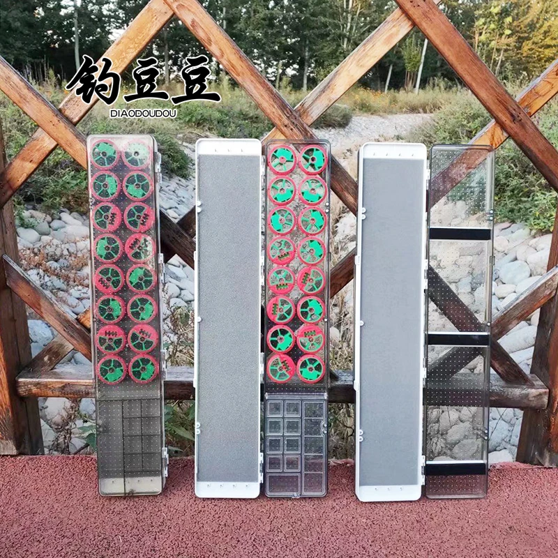 多用三层漂盒大容量鱼漂盒套装全套浮漂盒子线盒三合一鱼具用品