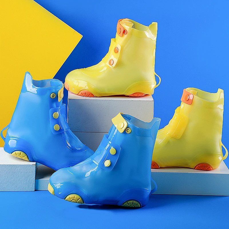 雨鞋套儿童防水防滑水鞋鞋套防雨硅胶加厚耐磨女下雨天雨靴脚套男