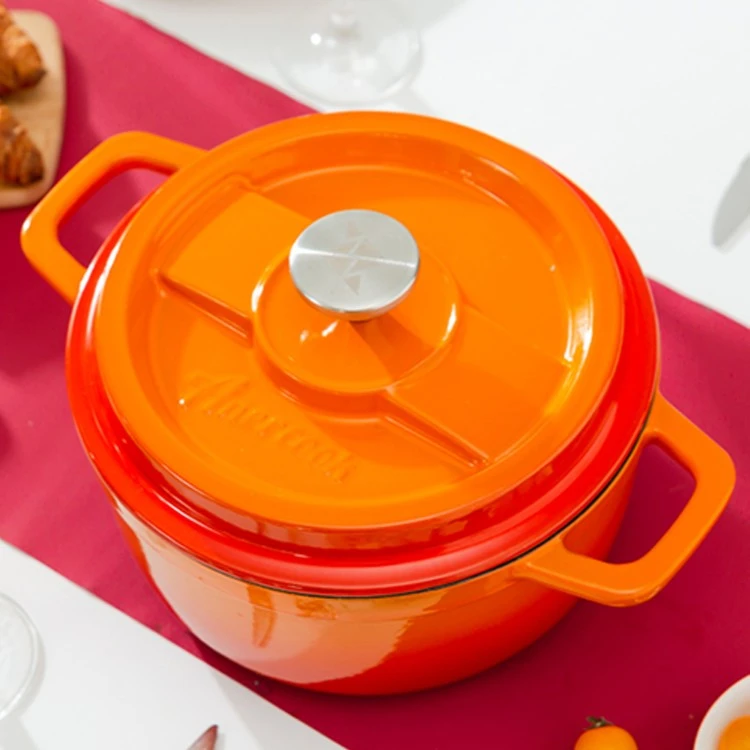 【Amercook】24CM珐琅锅