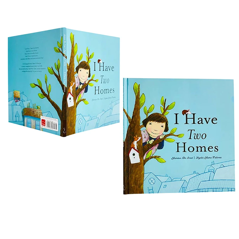 【Clavis】I Have Two Homes 父母离异教育生活睡前读物英文绘本
