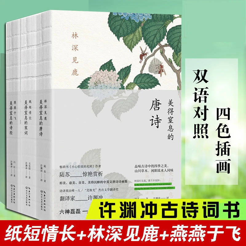 美得窒息的唐诗宋词诗经纸短情长燕燕于飞林深见鹿许渊冲古诗词