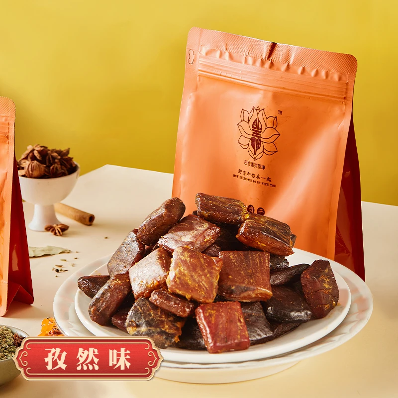 内蒙古鄂尔多斯巴音孟克牛肉干136g孜然味