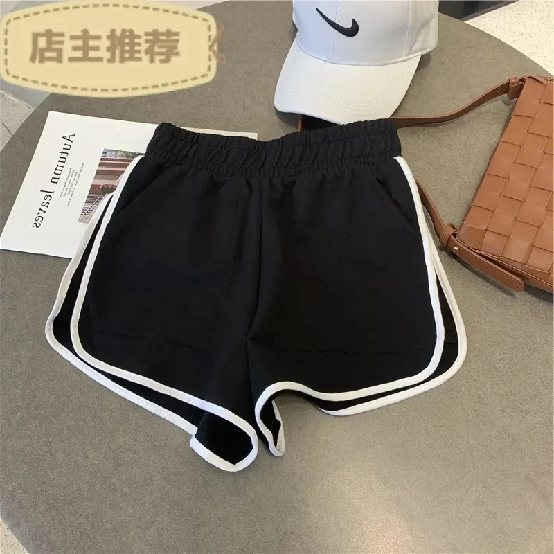 大豆蛋白抑菌自洁儿童运动短裤家居短裤外穿夏季排汗薄款松紧腰