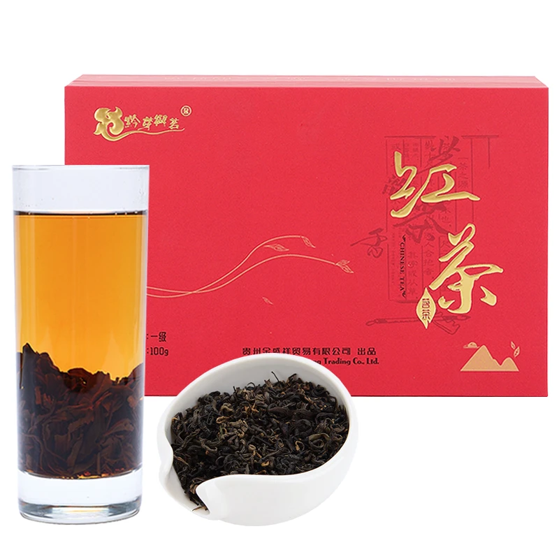 黔芽御茗都匀毛尖好茶红茶叶2024花果香新茶100g礼盒产品