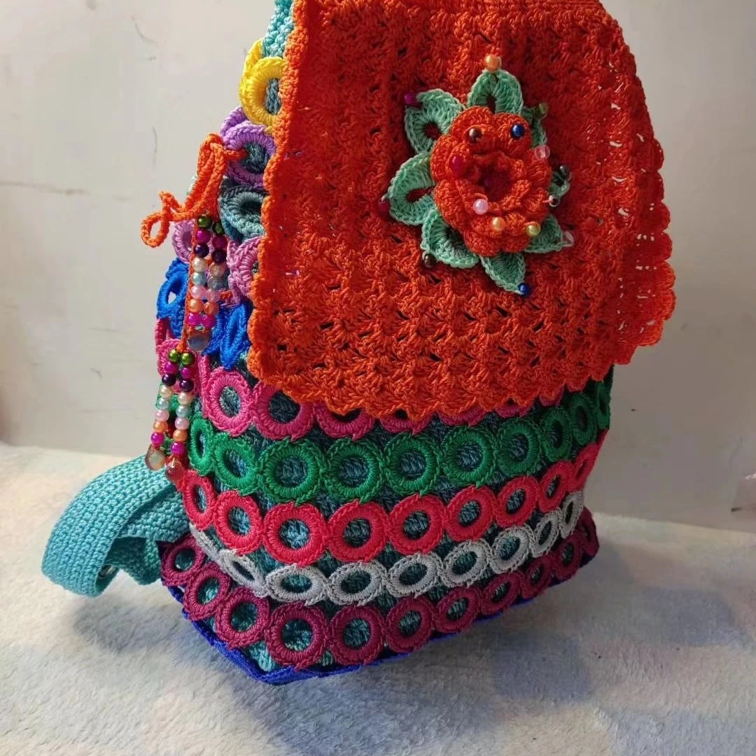 圈圈背包材料包-非成品编织