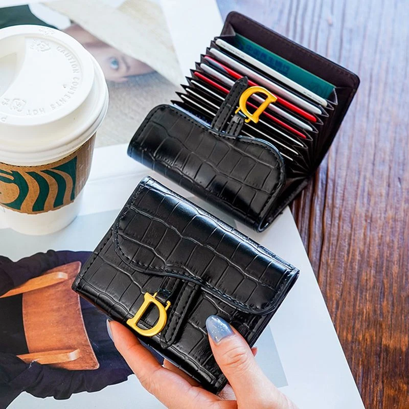 【好物严选】多卡位真软皮卡包女防消磁证件位大容量驾驶证卡片包