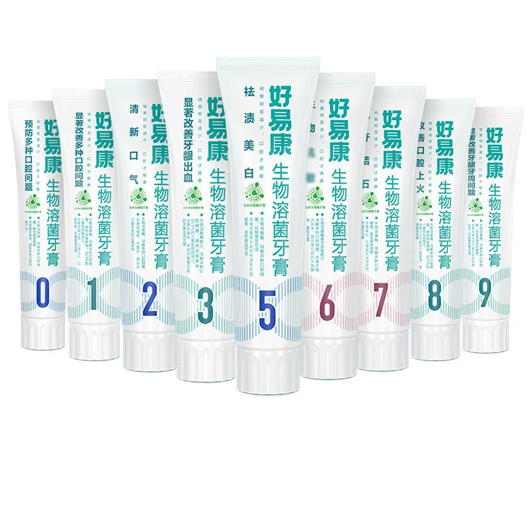 Hawking/好易康牙膏9大功效 改善多种问题牙龈牙周牙齿黑黄口气