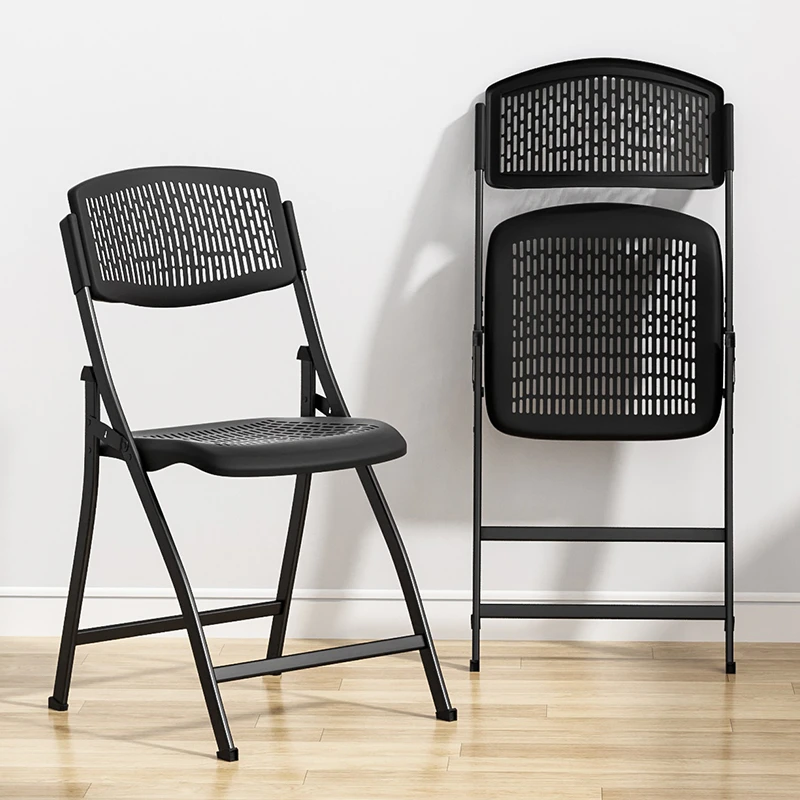 折叠椅家用简约靠背凳子阳台休闲椅便携办公椅学生电脑椅宿舍椅子