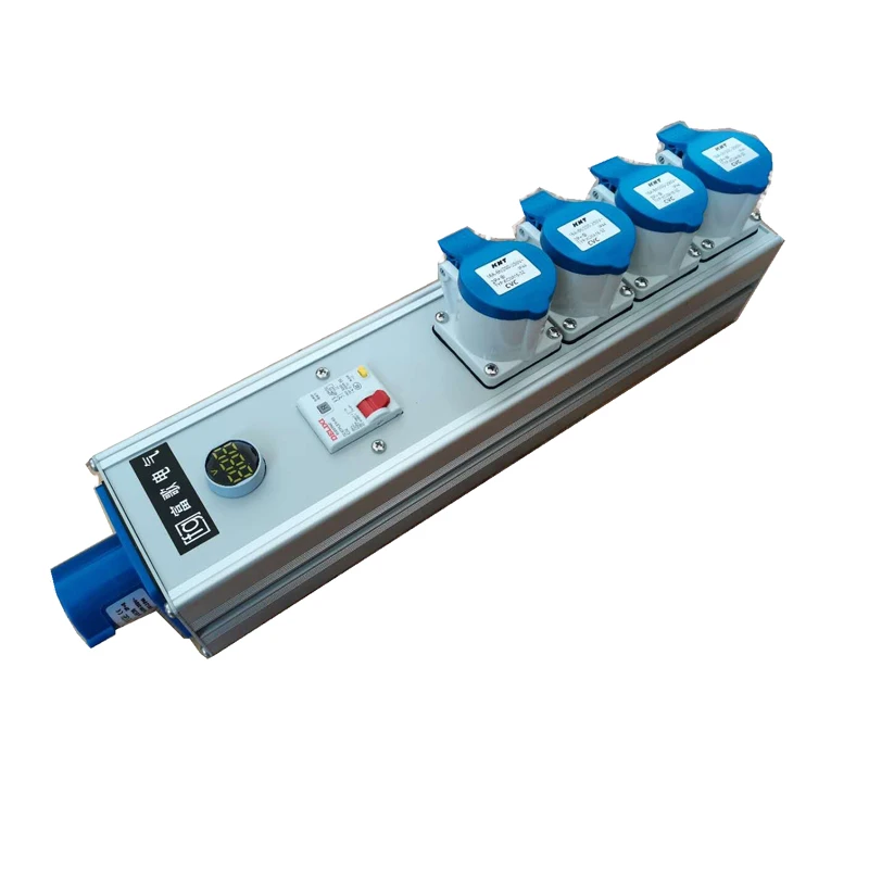 4路输出带空开舞台演出电源盒16安航空工业插配电箱220输入分线盒