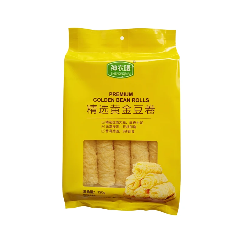 神农唛精选黄金豆卷120g/袋火锅拌面食材