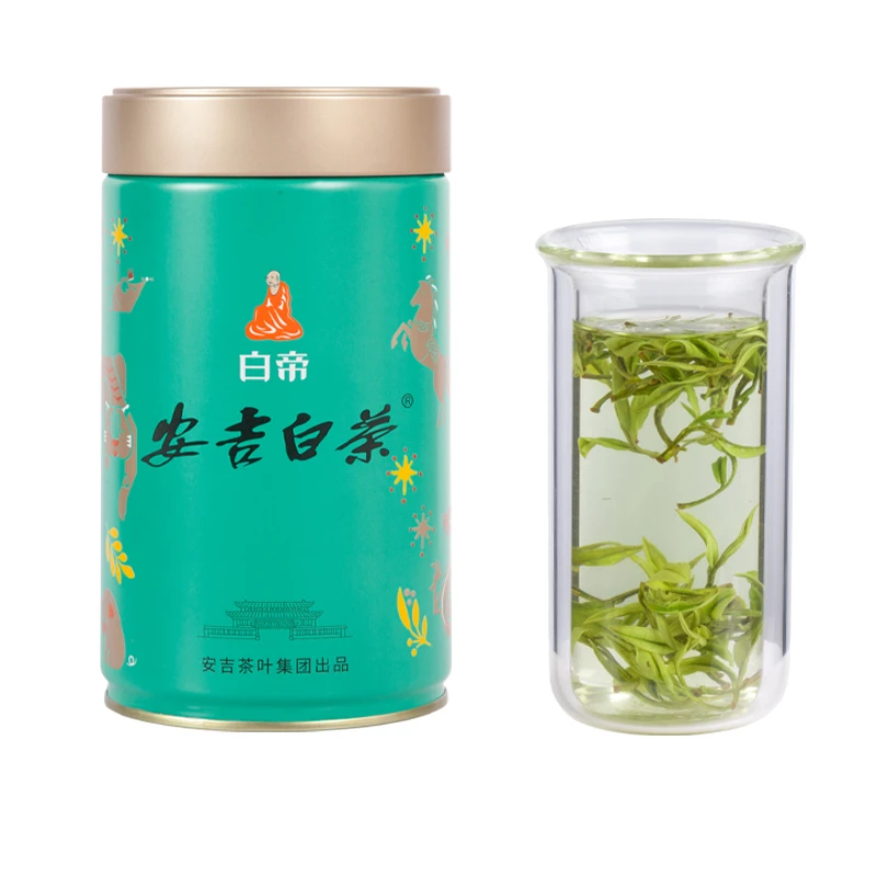 白帝8号【L02玉玲珑】25年新茶正宗原产地安吉白茶绿茶叶明前茶送礼