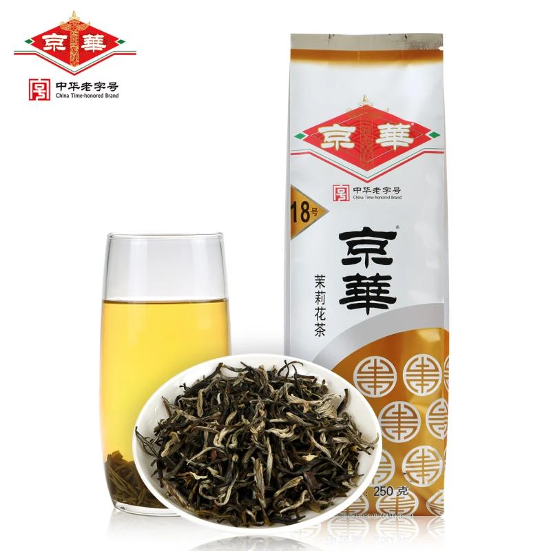 口味，地道北京味！京华茉莉花茶18号袋装浓郁茉莉花香茶香