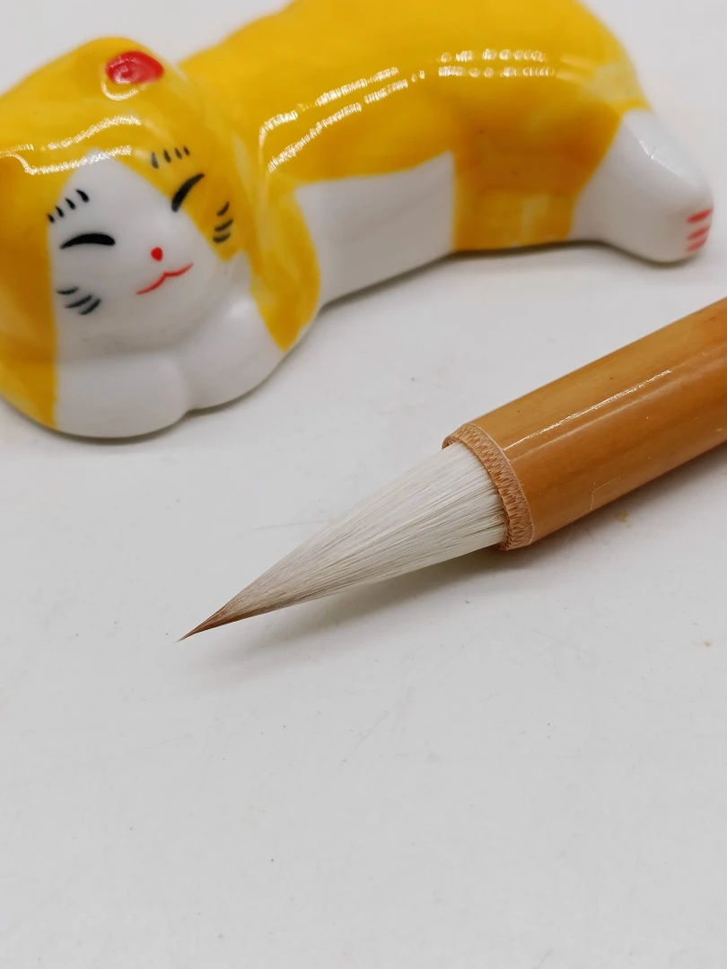 方寸 古法制作鸡距小楷用笔