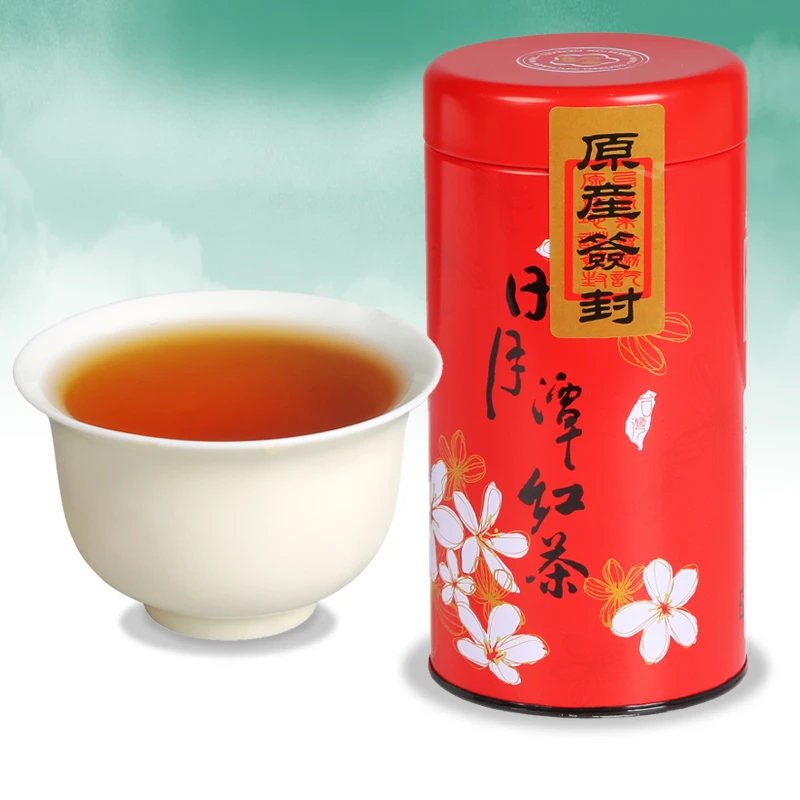 禧迎日月潭红茶原装进口台湾阿萨姆茶叶台茶台湾红茶单罐150g