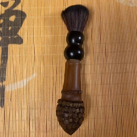 葫芦头养壶笔,手工制作