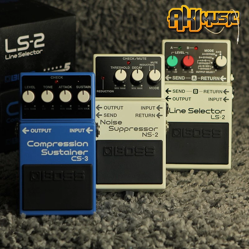 北京Boss降噪压缩均衡线路选择NS2 CS3 GE7 LS-2 TR单块效果器