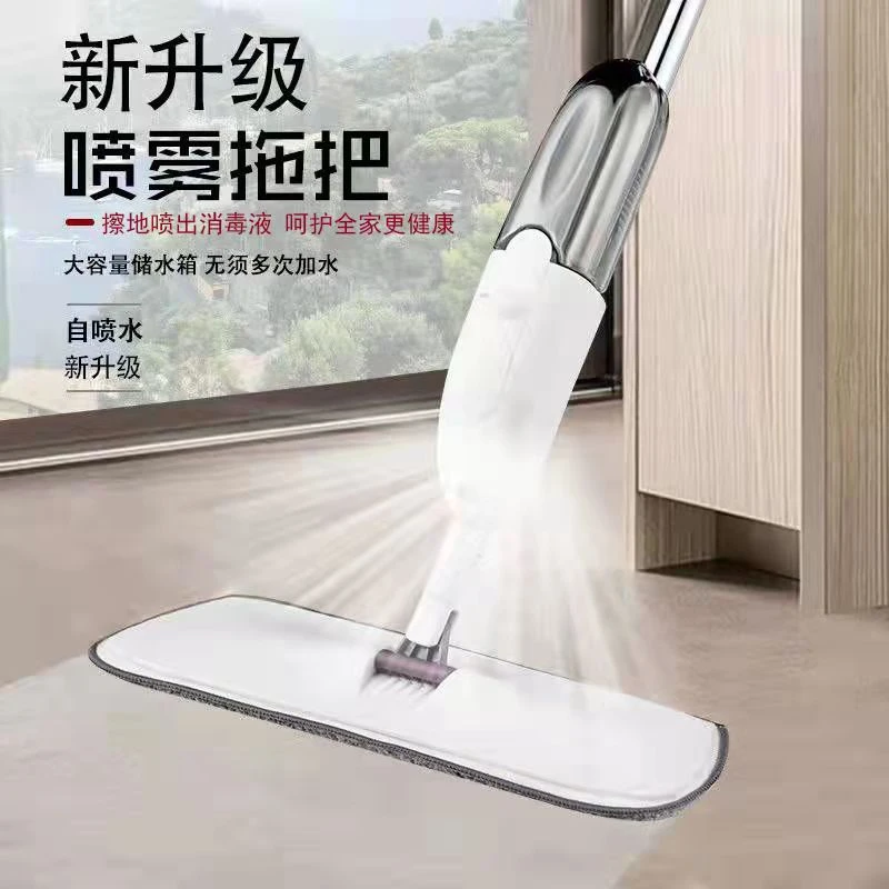 家用喷水拖把免手洗干湿两用懒人平板拖把耐用新款拖地旋转拖把