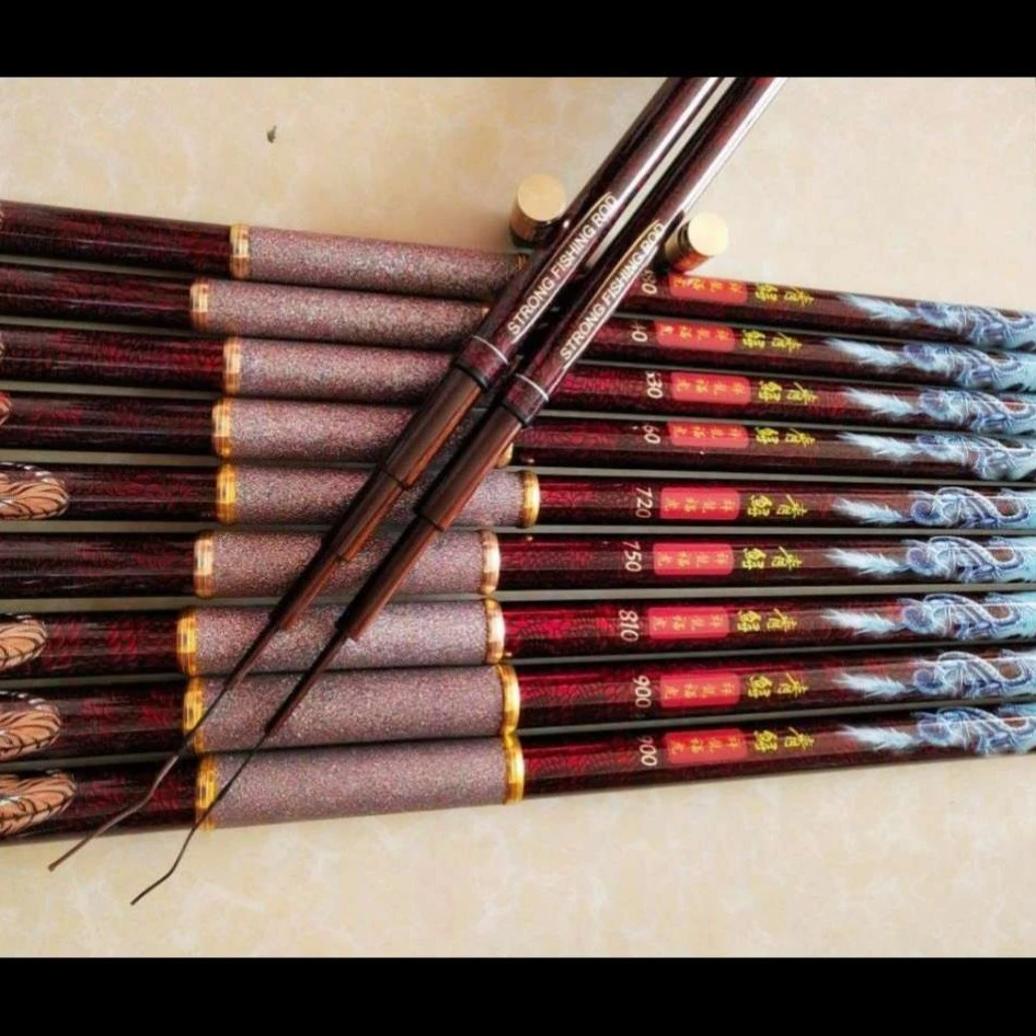 8H19调性高碳素大物竿，适合黑坑水库鲢鳙大物，3.6米至10米