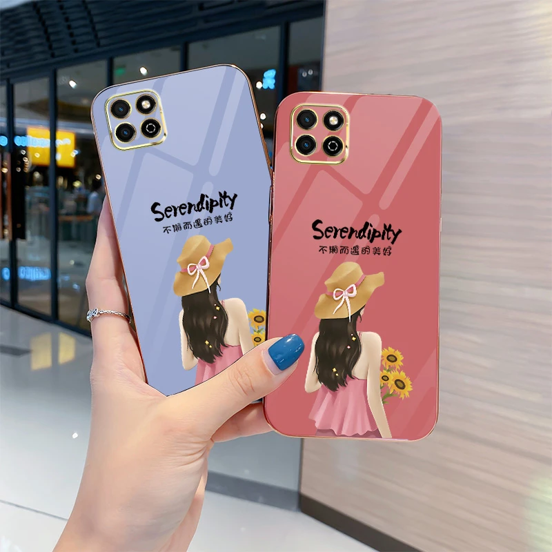 华为荣耀畅玩20手机壳畅玩20pro保护套电镀硅胶软壳新款镜头全包