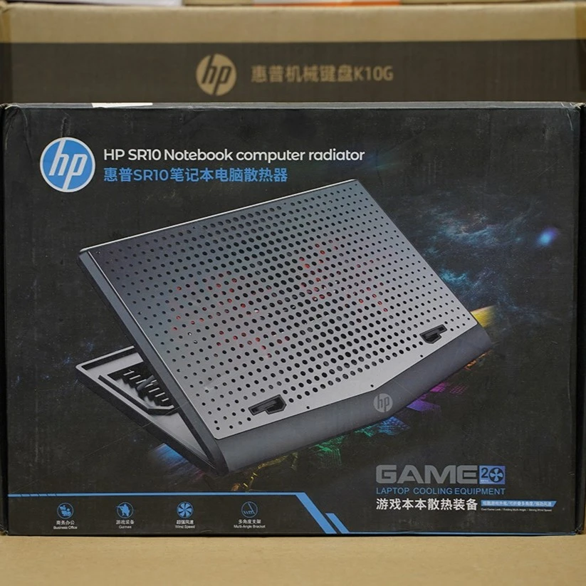 95新 HP/惠普 SR10笔记本散热器面板笔记本支架游戏本散热