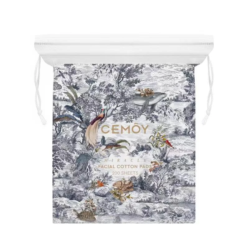 CEMOY澳诗茉化妆棉湿敷棉200P/包便携清洁大容量深层学生组合补水