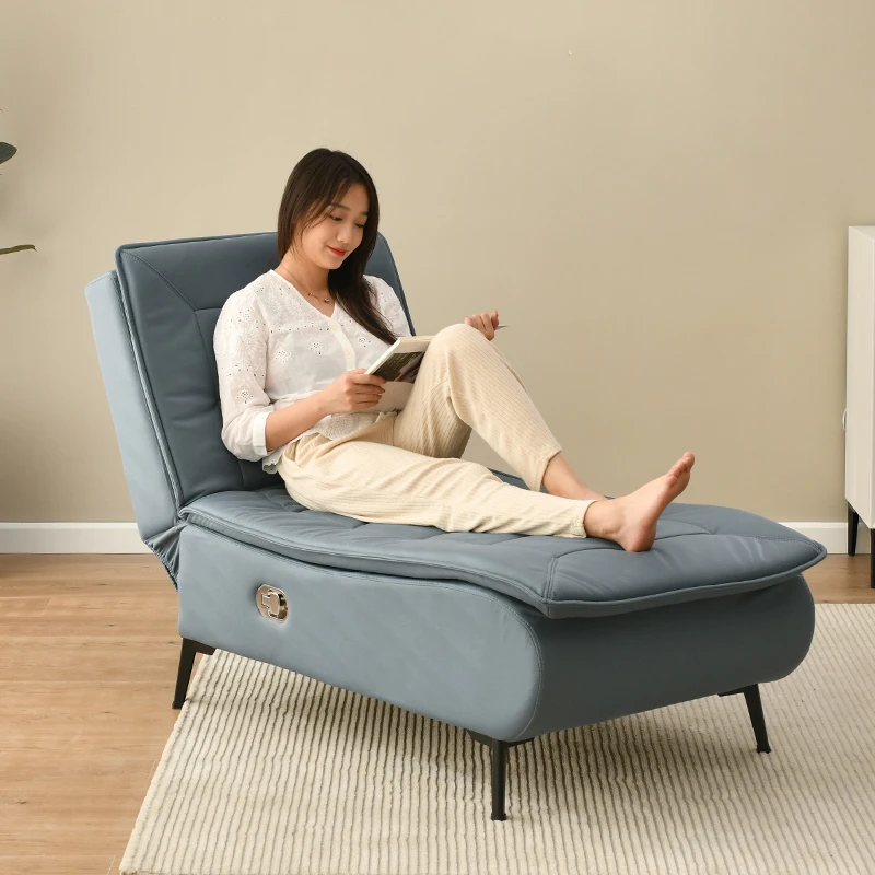 卧室贵妃椅沙发午休息的躺椅懒人客厅阳台休闲科技布可拆洗沙发床