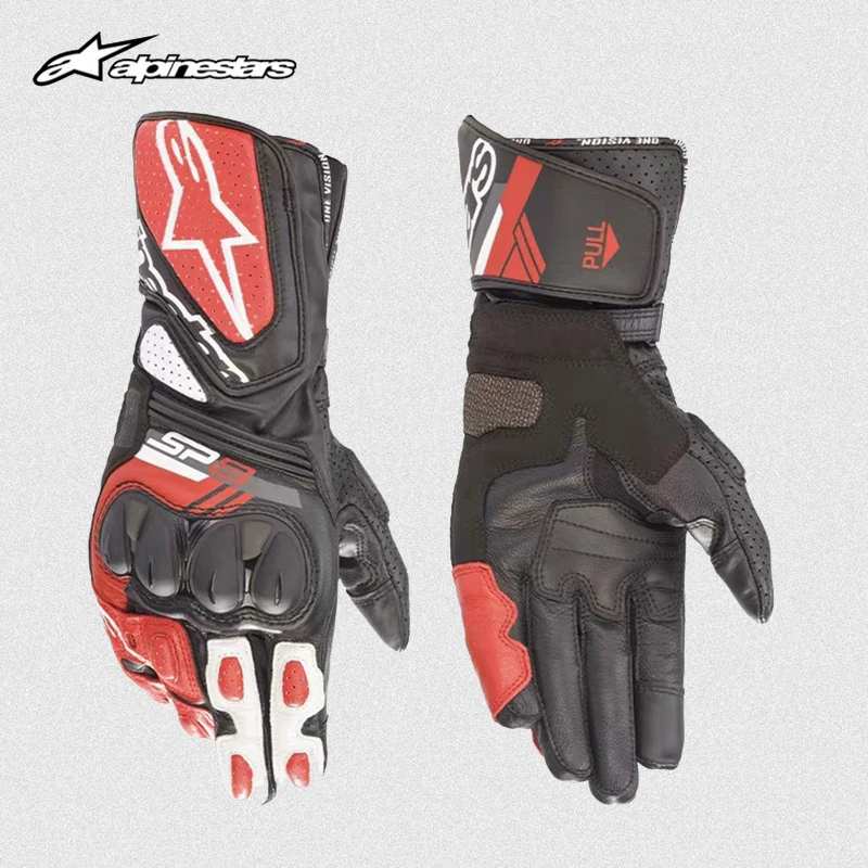 a星alpinestars摩托车骑行手套摩托手套防摔骑士机车手套SP-8 V3