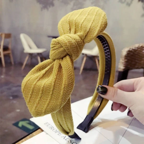 带齿防滑发箍宽边百搭外出成人发卡洗脸蝴蝶结头箍头饰气质甜美