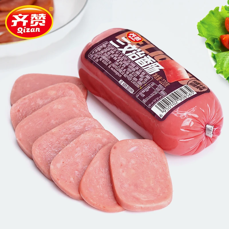 齐赞三文治火腿肠火腿早餐三明治午餐肉方火腿D