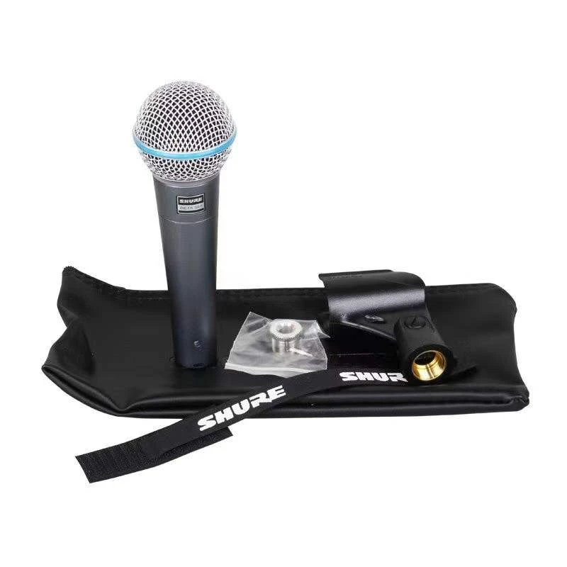 ShURE/舒尔BETA58A直播舞台表演唱歌专业动圈手持麦克风有线录音