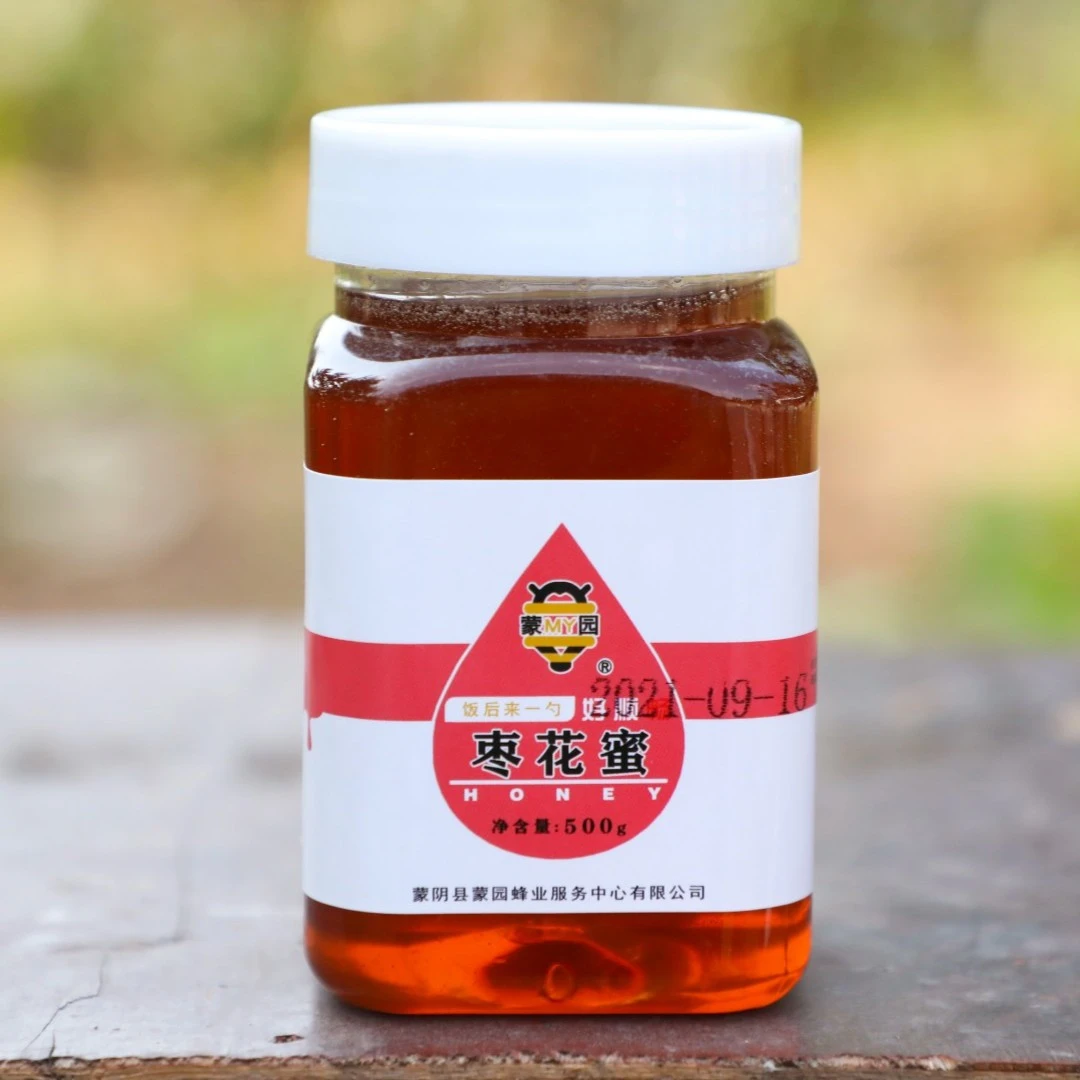 枣花蜂蜜每瓶500克沂蒙大山里的纯正蜂蜜土蜂蜜