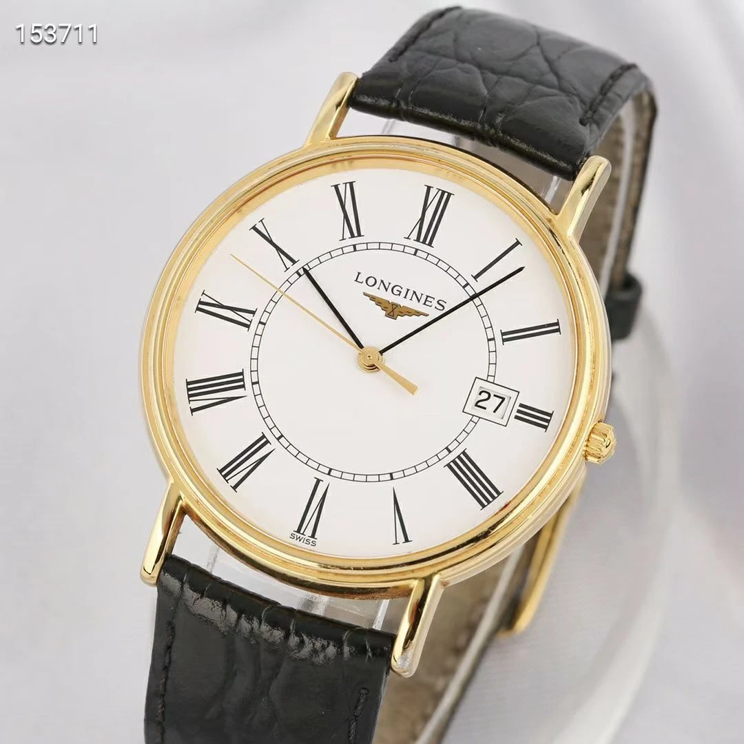 95新 Longines/浪琴 浪琴瑰丽790石英男士腕表