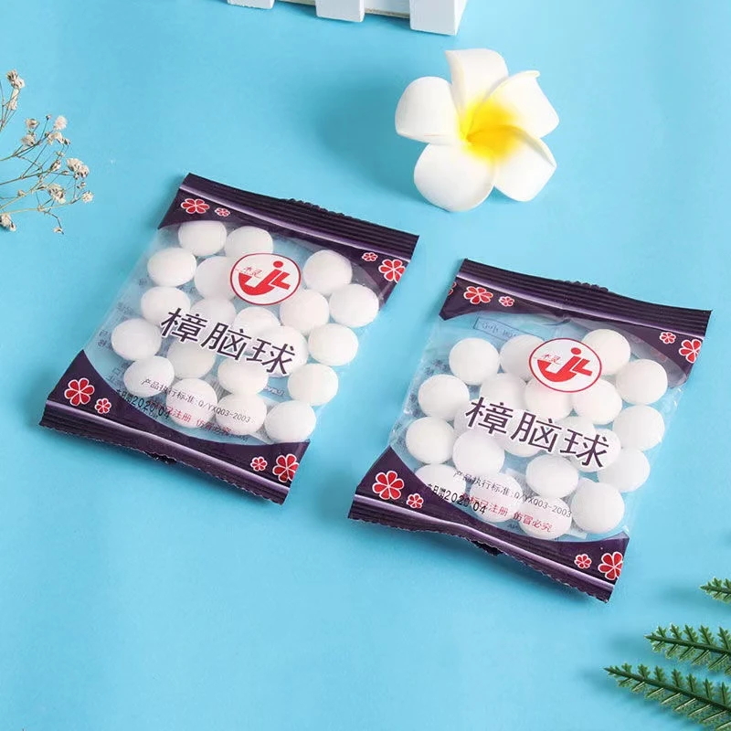防霉樟脑丸家用防虫防蛀衣柜除味驱虫卫生樟脑球衣橱用防潮丸防臭