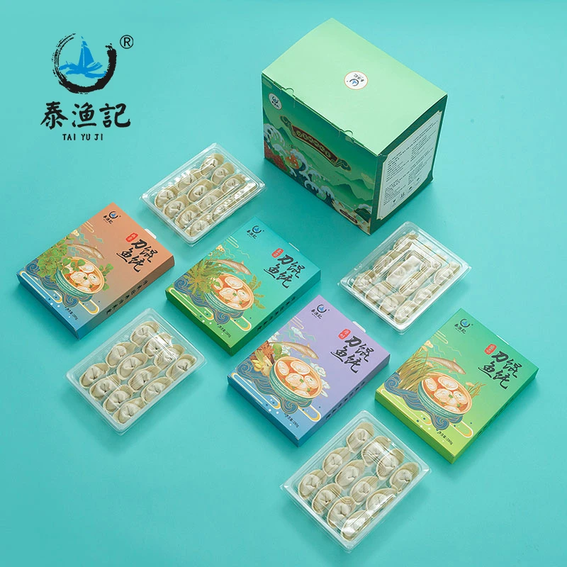 泰渔记【泰渔记】江阴特色美食刀鱼馄饨礼盒装