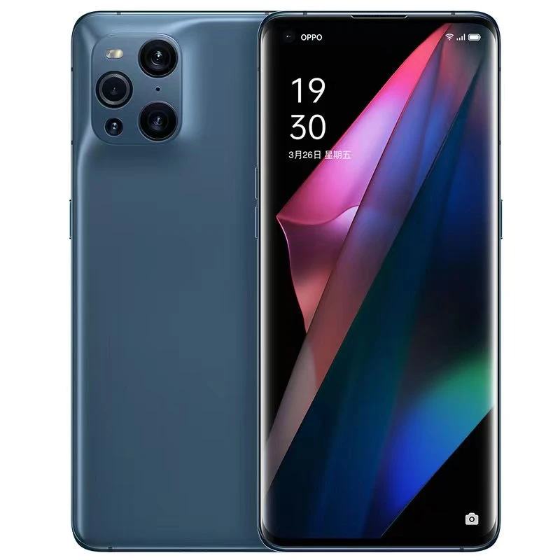 95新 OPPO Findx3  5G手机 电池4500mAh 骁龙870处理器 曲面屏